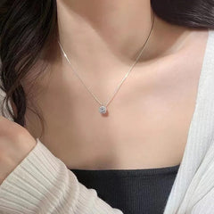Shiny Exquisite Square Necklace
