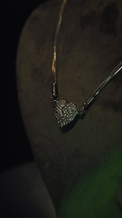 The Love Duo ( Heart Magnetic Necklace + Crystal Bracelet)