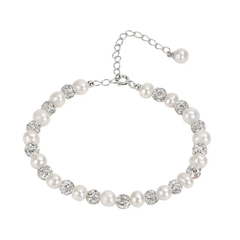 Round Pearl Dainty Bracelet
