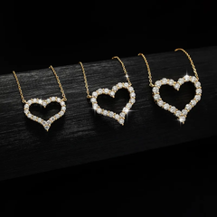 Heart Shaped Glow Necklace