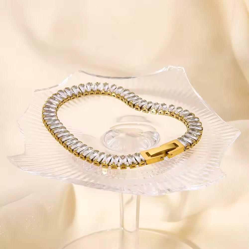 Cubic Zircon Tennis Bracelet