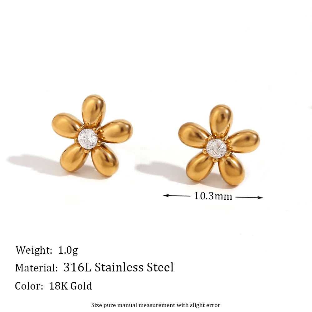 The Trio Chic Earrings Set