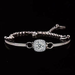 Shiny Zircon Adjustable Bracelet