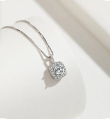 Shiny Exquisite Square Necklace