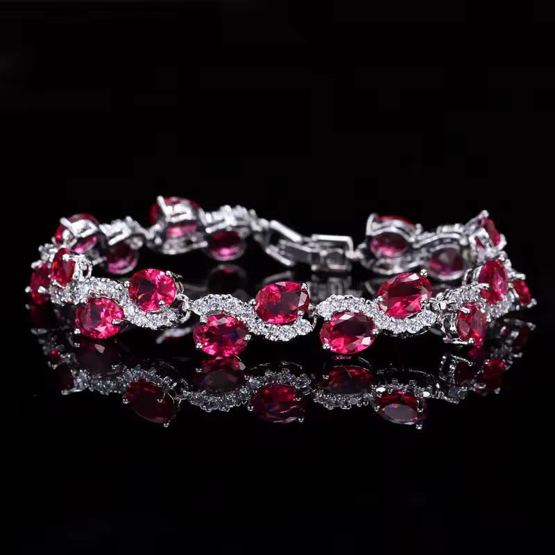 Regal Zircon Bracelet (With Free Gift Box)