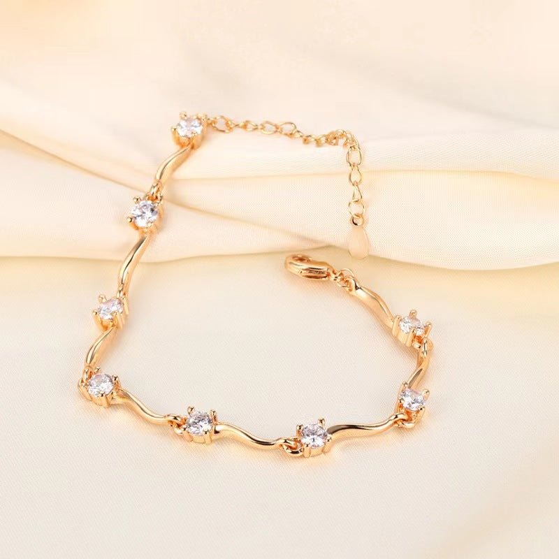 Elegant Champagne Bracelet