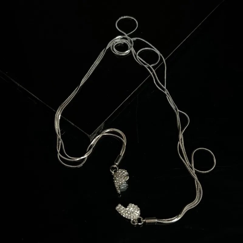 Heart Magnetic Pendant Necklace