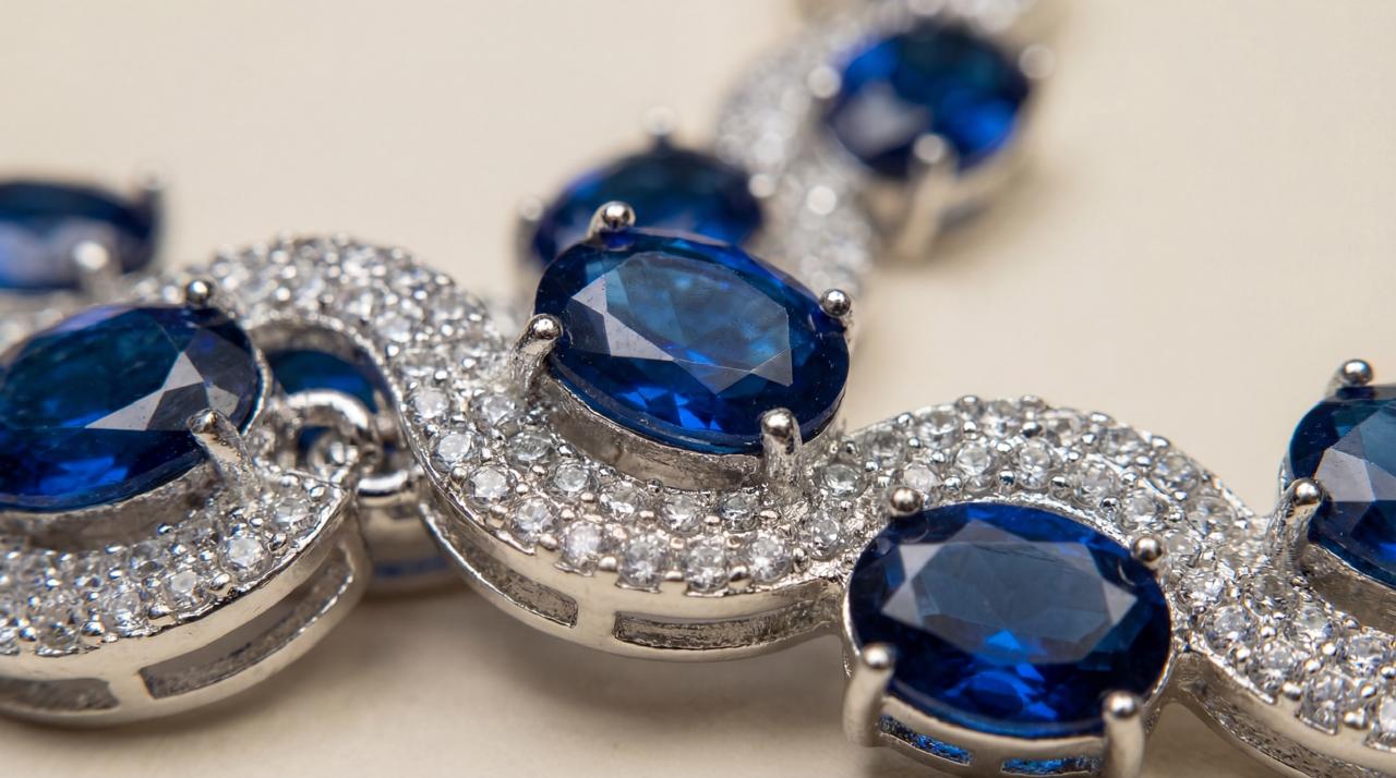 Crown of Sapphires Bracelet (With Free Gift Box)