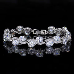 Regal Zircon Bracelet (With Free Gift Box)