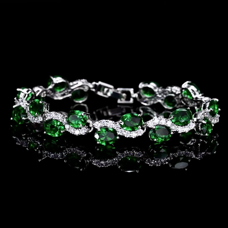 Regal Zircon Bracelet (With Free Gift Box)