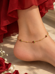 Tulip Anklet