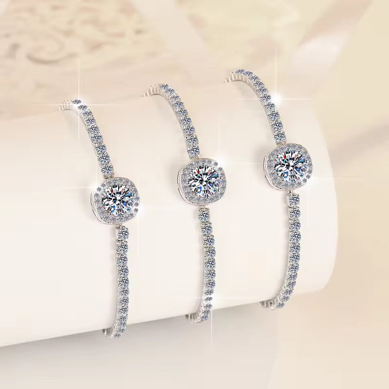 Rhinestone Adjustable Bracelet