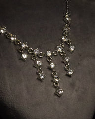 Starlit Cascade Tassel Necklace