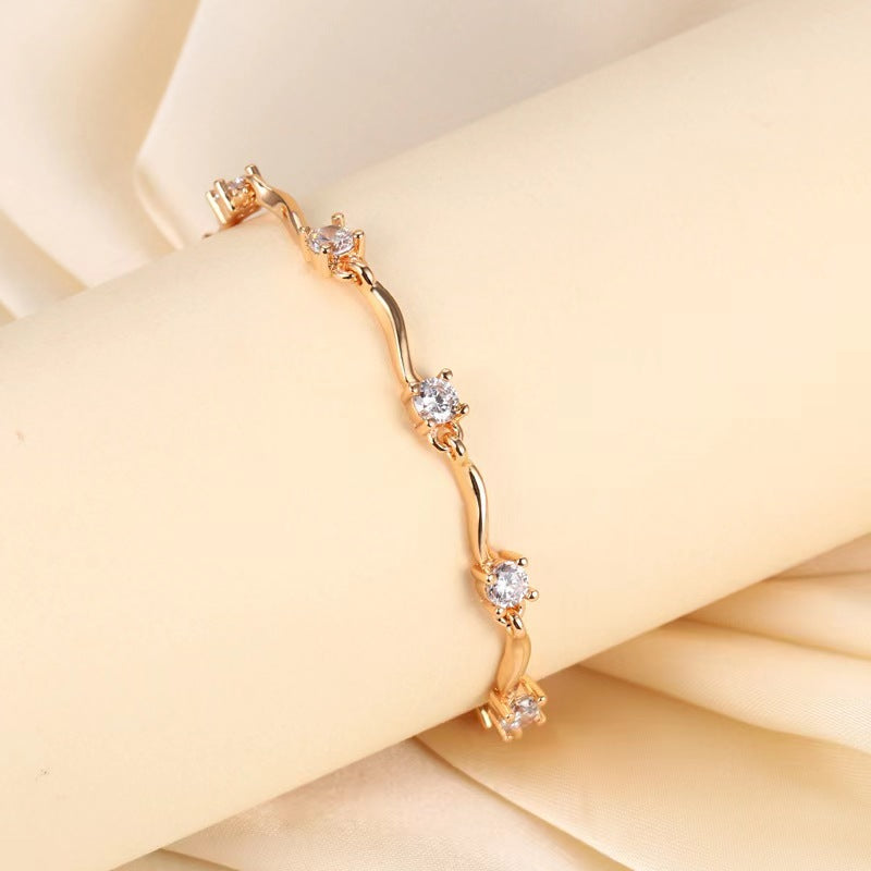 Elegant Champagne Bracelet