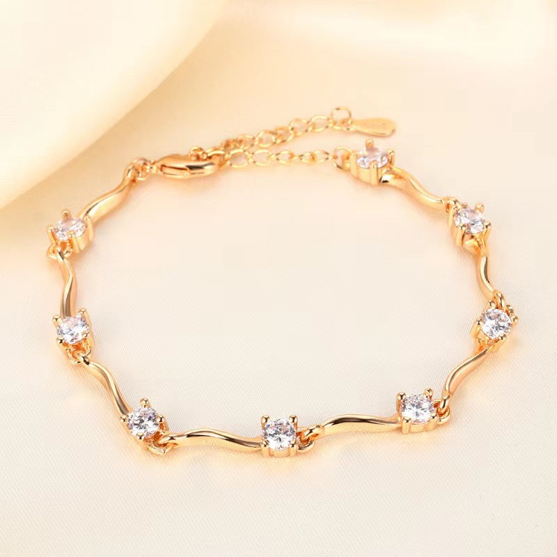 Elegant Champagne Bracelet