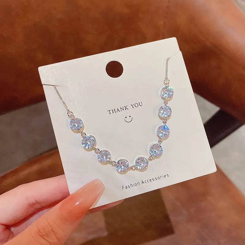 Crystal Zircon Adjustable Bracelet